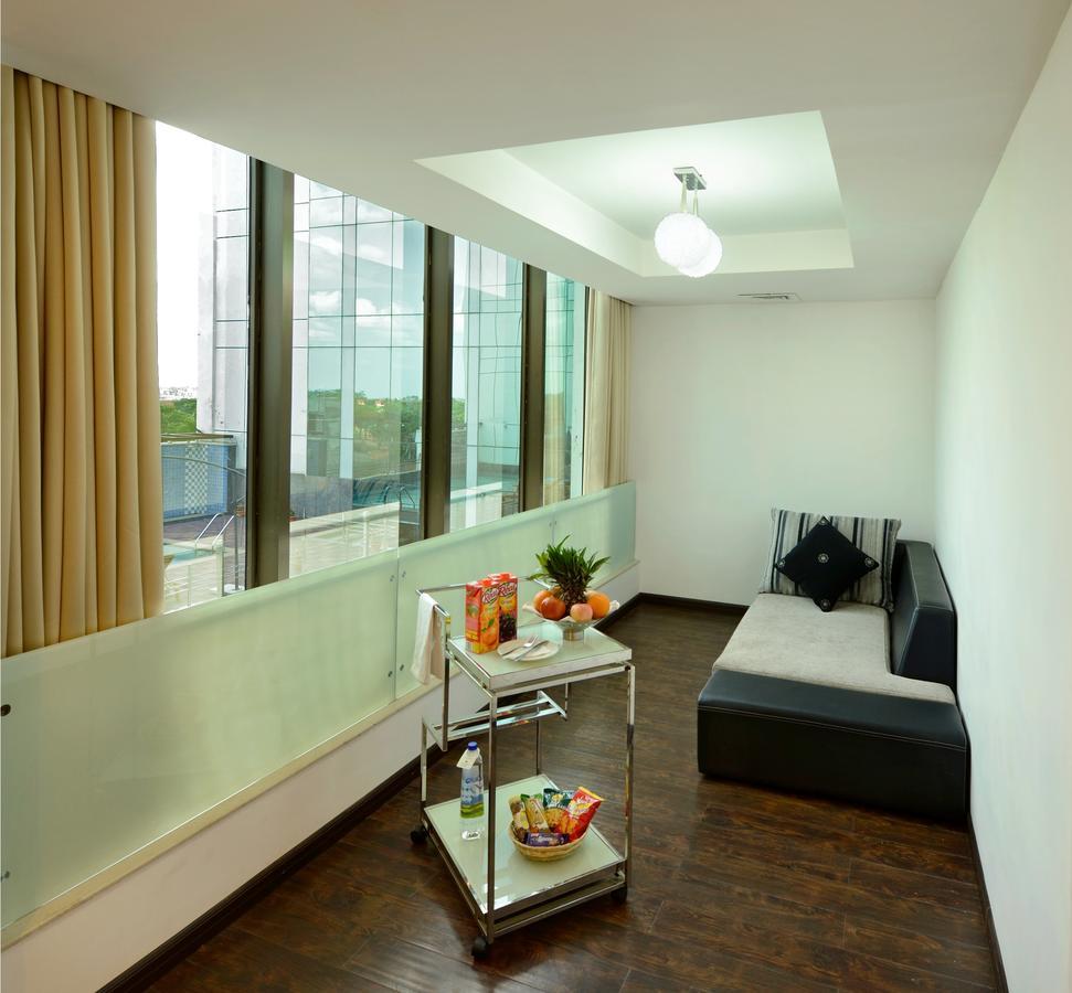 Hotel Sandy'S Tower Bhubaneswar Buitenkant foto